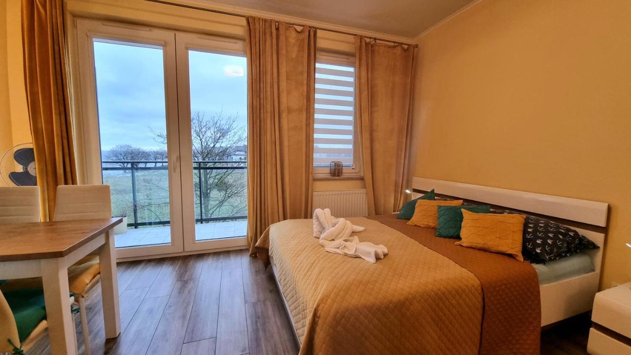 Apartament "Zloty Relaks" Tuz Przy Plazy Z Balkonem Z Widokiem Na Hel I Hamakami 帕克 外观 照片