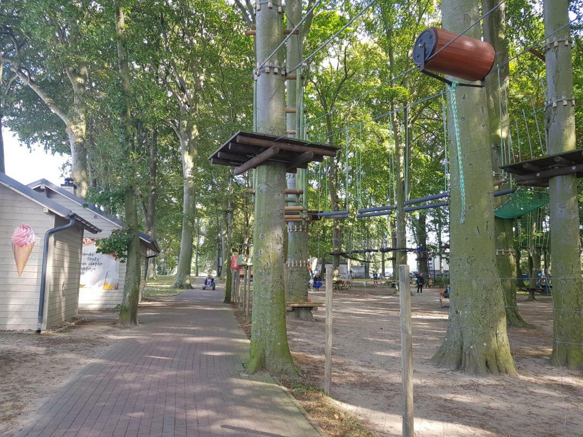 Apartament "Zloty Relaks" Tuz Przy Plazy Z Balkonem Z Widokiem Na Hel I Hamakami 帕克 外观 照片