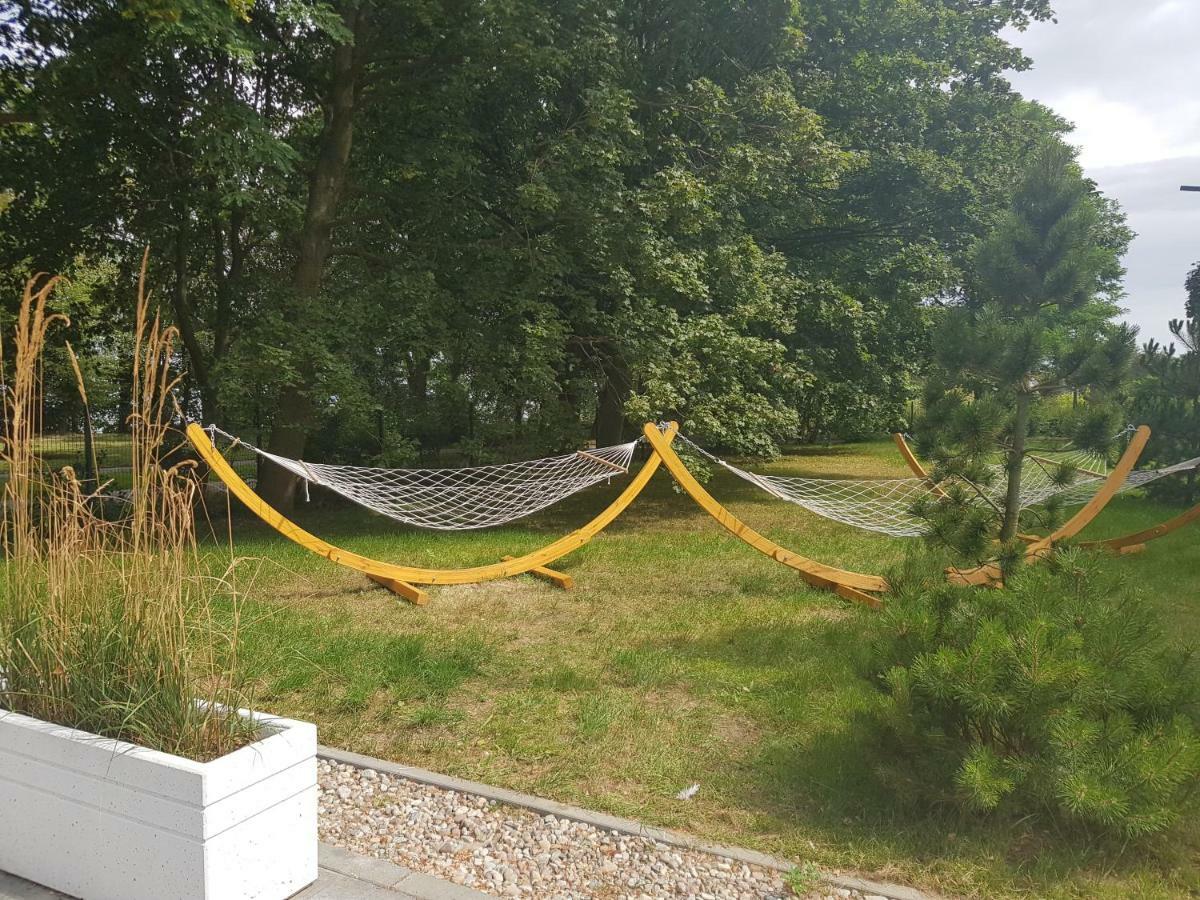 Apartament "Zloty Relaks" Tuz Przy Plazy Z Balkonem Z Widokiem Na Hel I Hamakami 帕克 外观 照片